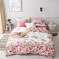 Amazon｜三幸 掛け布団カバー 抗菌 シングルロング フラワーピンク 花